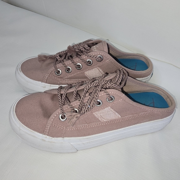 Blowfish Shoes - Blowfish Canvas mules Sneakers Casual Lace-Up Sz 8.5